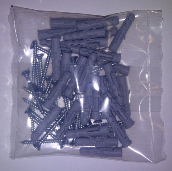 SKRUTKA 3,5 x 35 + HMOŽDINKA 30 KS SIVA nova